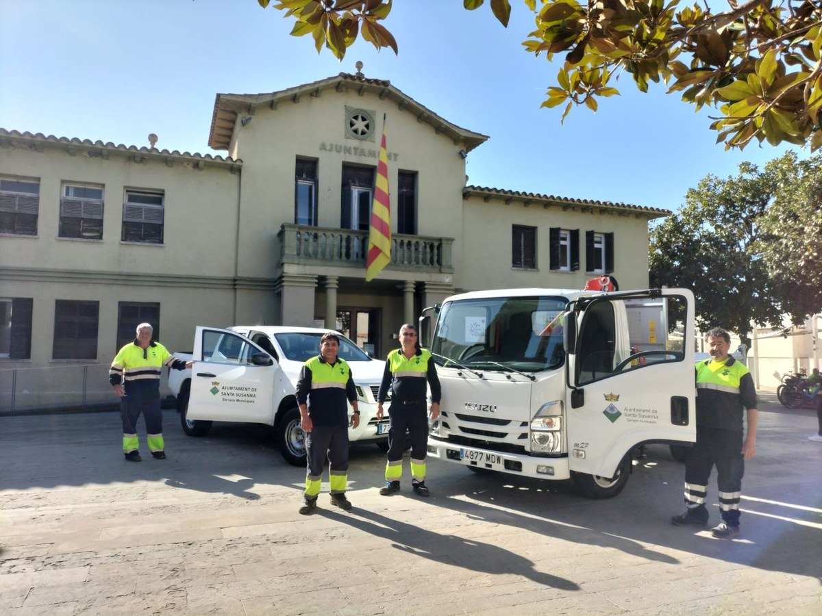 L'Ajuntament incorpora al seu parc mòbil un nou vehicle pels serveis municipals.