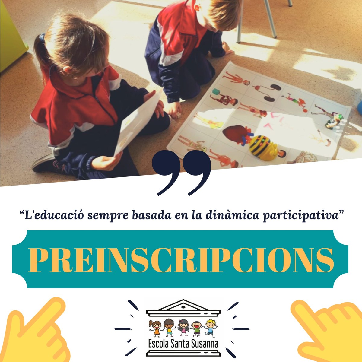 Preinscripció 2020-2021 | Entrevistes virtuals amb l'Escola Santa Susanna .