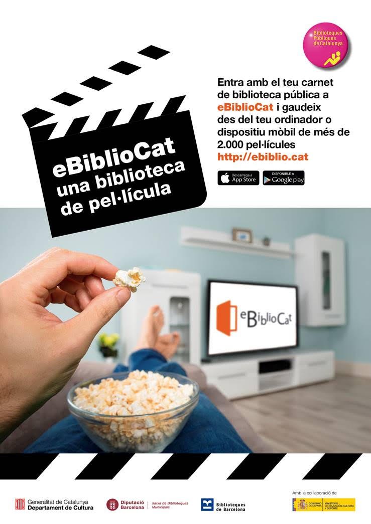 Préstec digital de més de 2.000 pel·lícules amb el carnet de la Biblioteca Vall d'Alfatà.