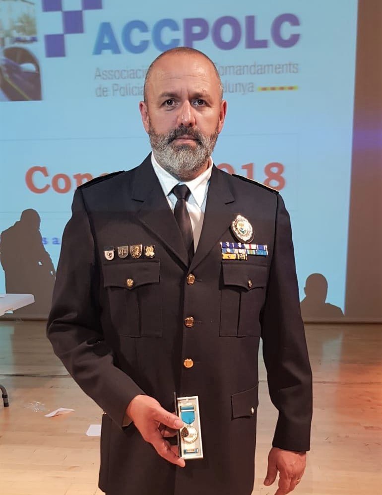 Raül Barjuan, distingit per la seva iniciativa solidària contra el càncer infantil.