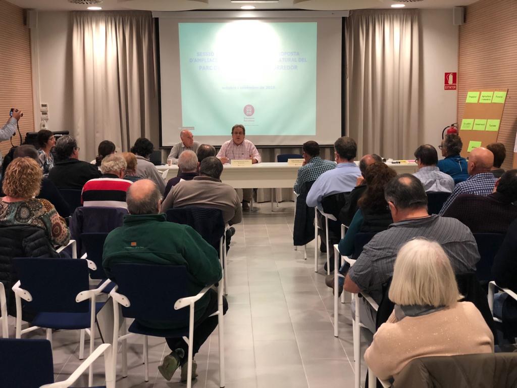 Reunió informativa amb els propietaris i entitats afectades pel Parc del Montnegre i el Corredor.