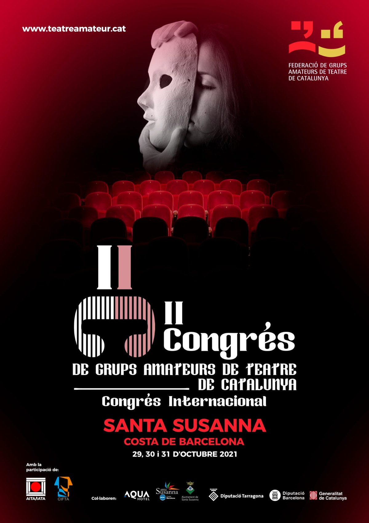 Santa Susanna acollirà el II Congrés de Grups Amateurs de Teatre de Catalunya .