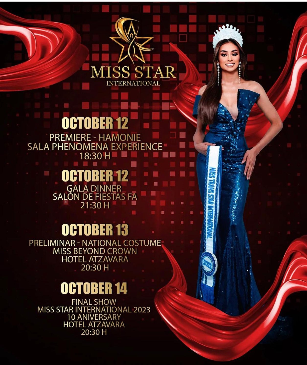 Santa Susanna albergarà una nova edició del Miss Star International.