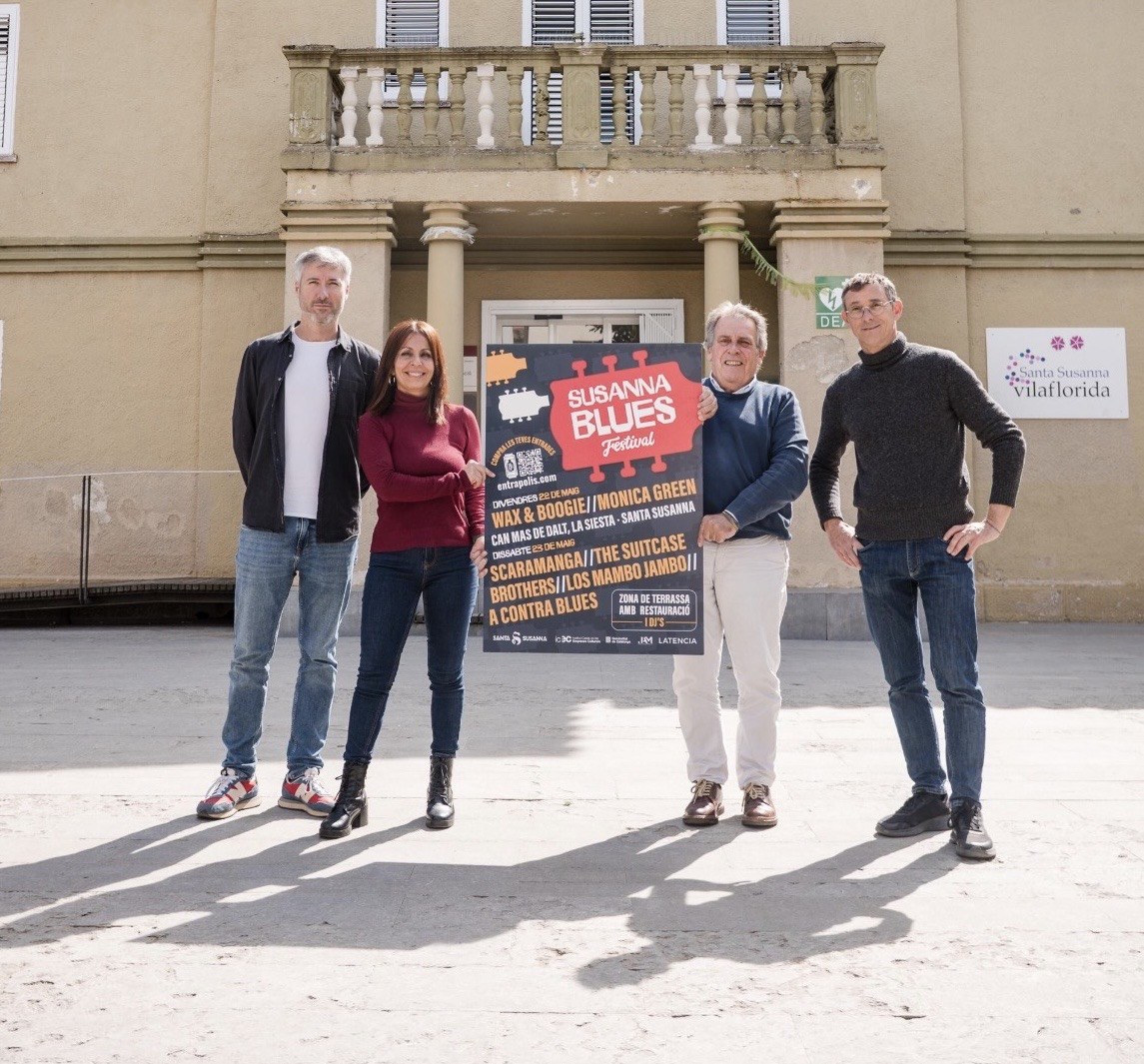 Santa Susanna amplia la seva oferta cultural amb l’organització del Susanna Blues Festival.