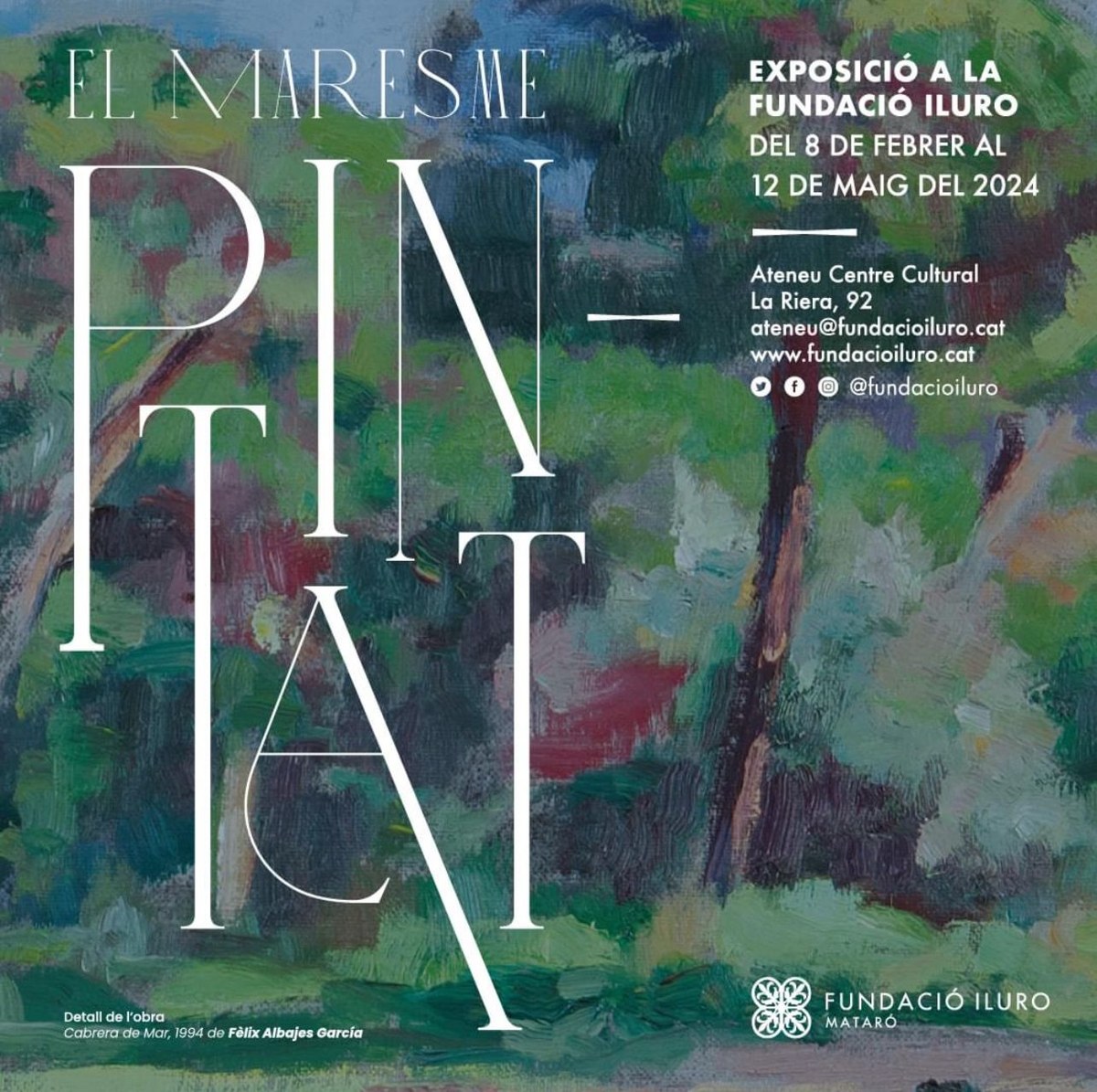Santa Susanna aporta dos quadres a l'exposició "El Maresme pintat" de la Fundació Iluro de Mataró.