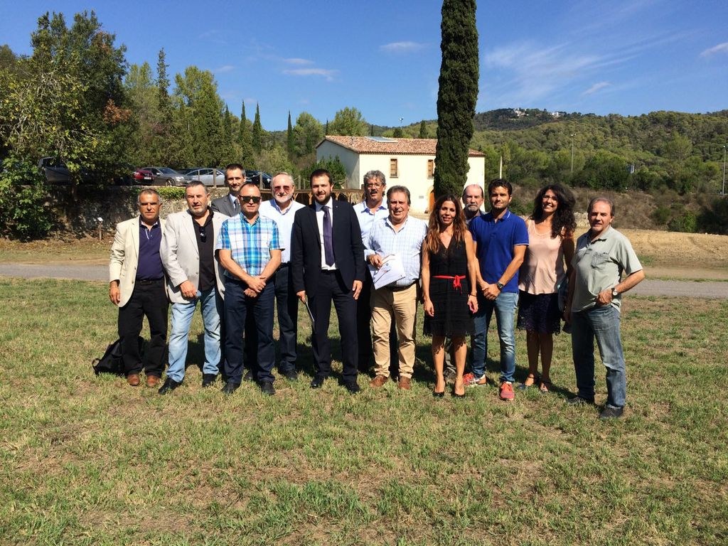 Santa Susanna celebra el Dia Mundial del Turisme amb la visita del secretari general de l'Esport.