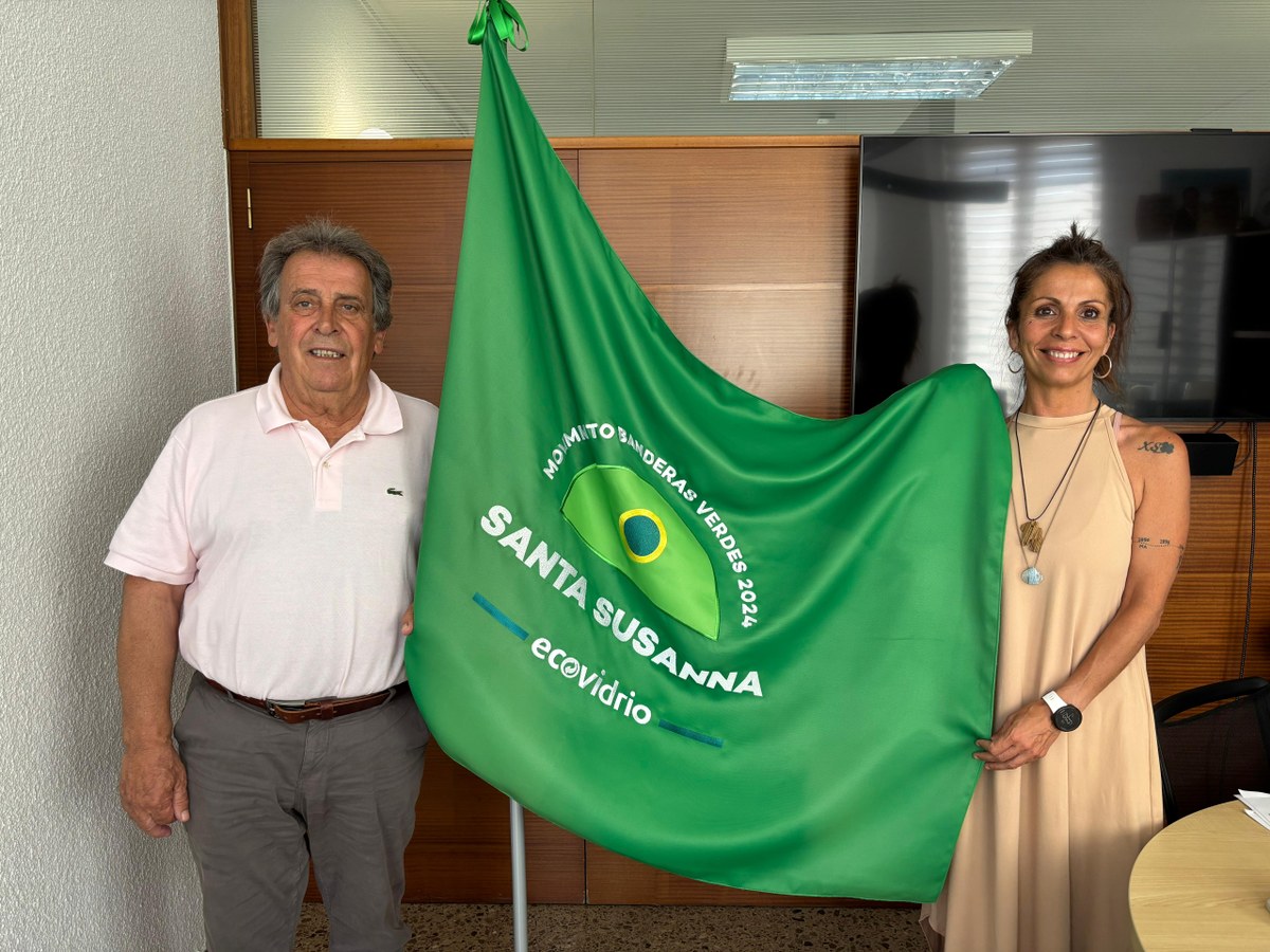 Santa Susanna competeix per millorar els resultats de reciclatge d’envasos que el 2024 li van permetre obtenir la Bandera Verda de la sostenibilitat d’Ecovidrio.