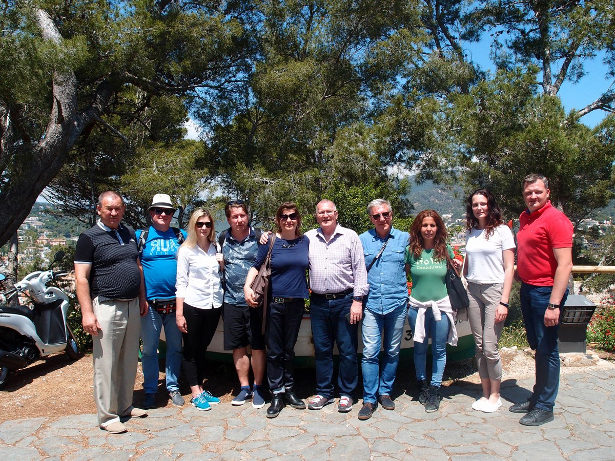 Santa Susanna enamora la delegació oficial d'alcaldes de Polònia, Lituània i Moldàvia que han fet una estada al municipi .