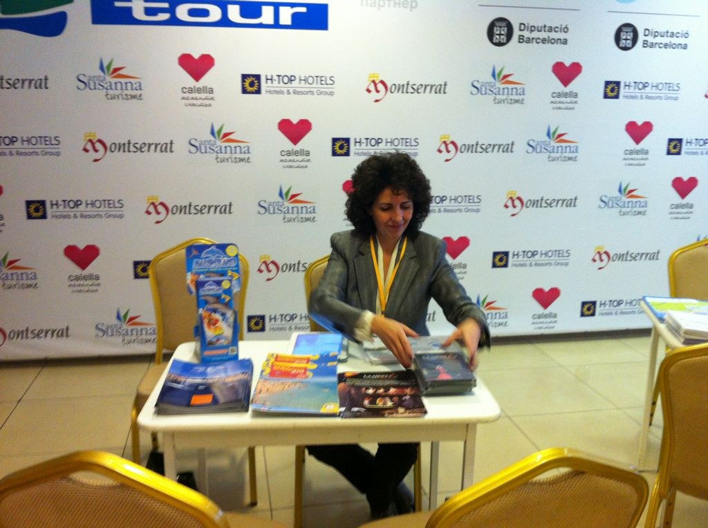 Santa Susanna es promociona al mercat rus participant a un Roadshow..