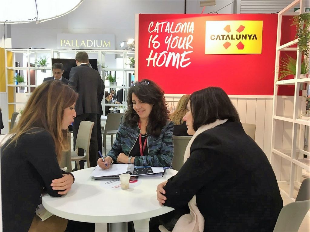 Santa Susanna present a la fira internacional de turisme de Londres WTM.