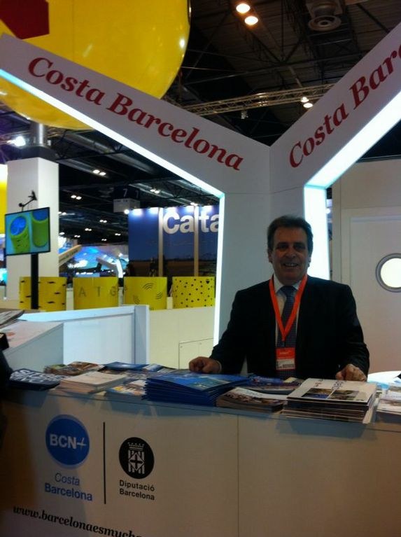 Santa Susanna, present a la fira internacional de turisme FITUR 2014 a través de Costa de Barcelona i l'AEEN.