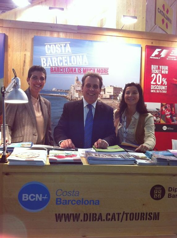 Santa Susanna present al World Travel Market de Londres.