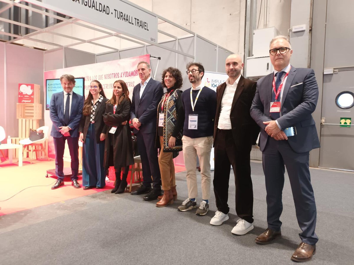 Santa Susanna presenta a Fitur el Pla Estratègic d'Accessibilitat Turística del municipi.
