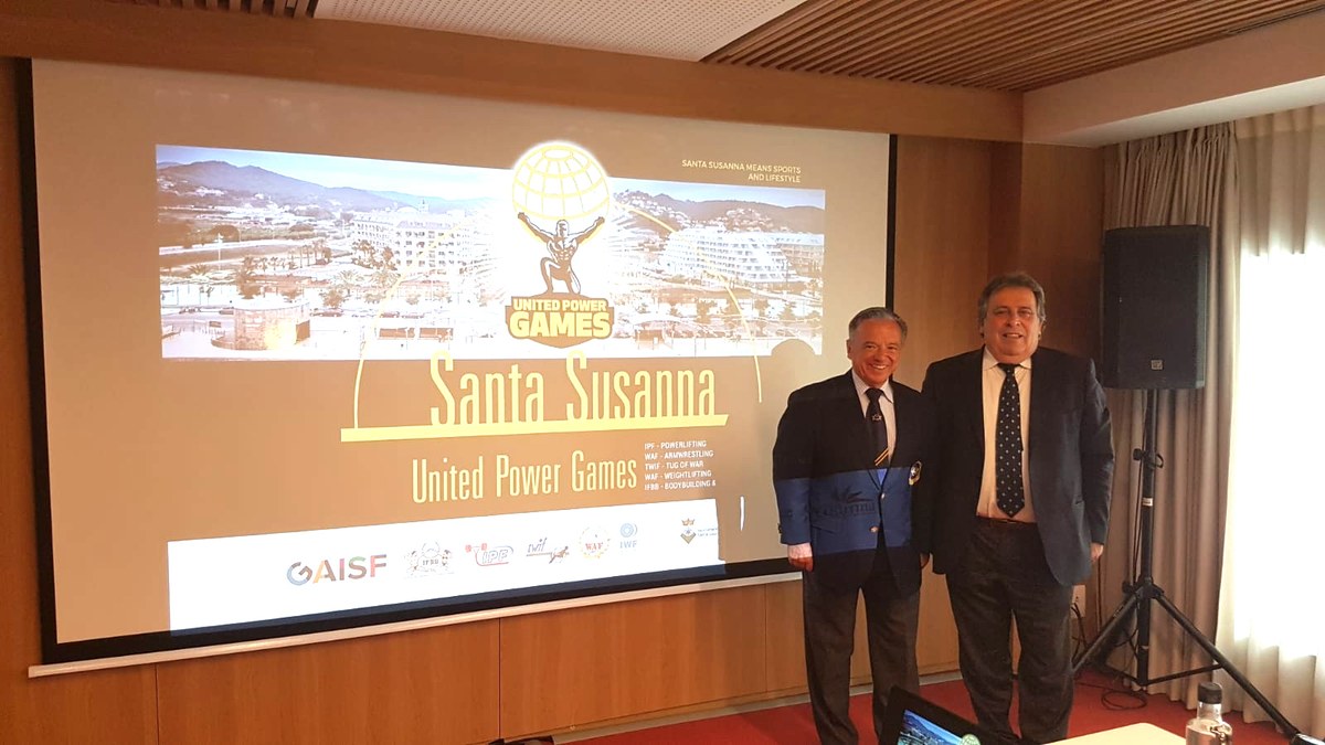 Santa Susanna presenta la seva candidatura per organitzar els primers jocs dels esports de força .