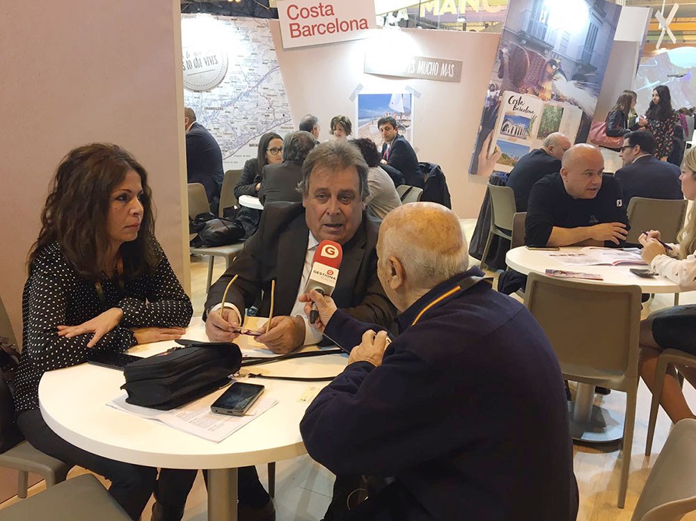 Santa Susanna presenta la seva oferta turística a la 38a edició de Fitur .