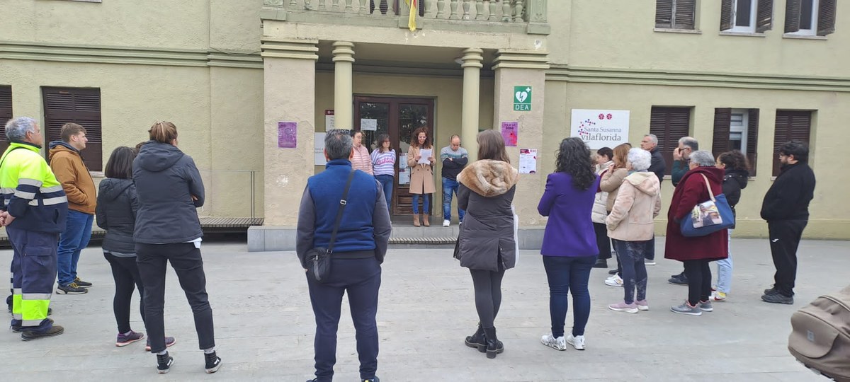 Santa Susanna reivindica el 8-M com una jornada de lluita pels drets de les dones i la igualtat d'oportunitats.