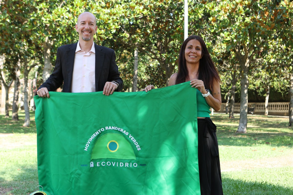 Santa Susanna ha revalidat la Bandera Verda d’Ecovidrio.