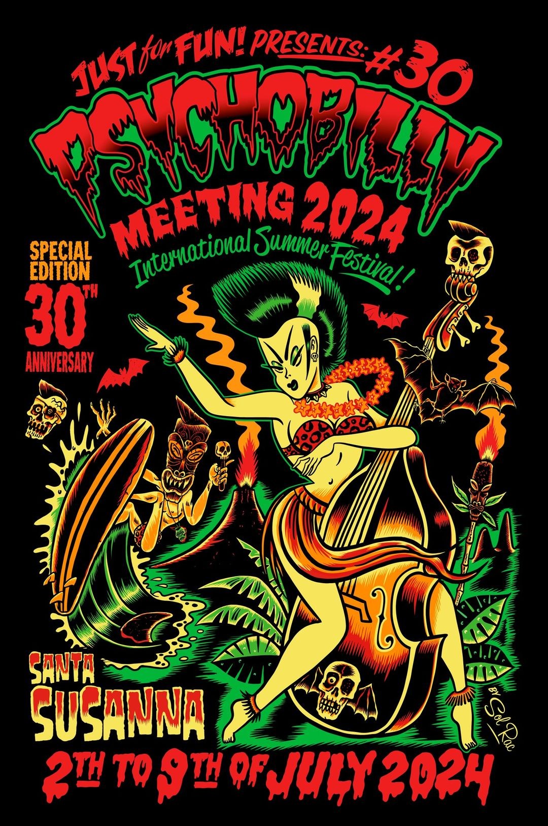 Santa Susanna serà l'escenari del Psychobilly Meeting.