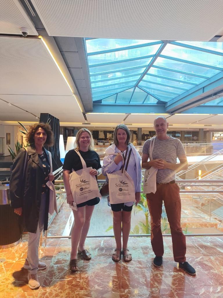 Turoperadors nòrdics de turisme esportiu i de benestar visiten Santa Susanna.