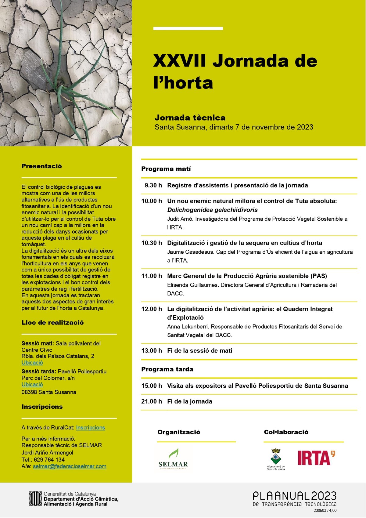 XXVII Jornada de l'horta.