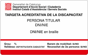 Targeta discapacitat