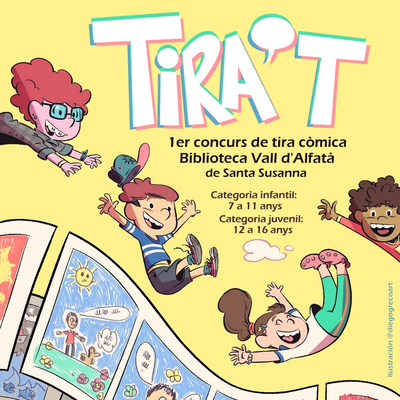 Cartell de la 1a edició del Concurs Tira't