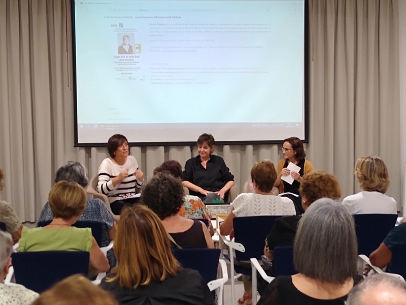 Visita autors a la biblioteca