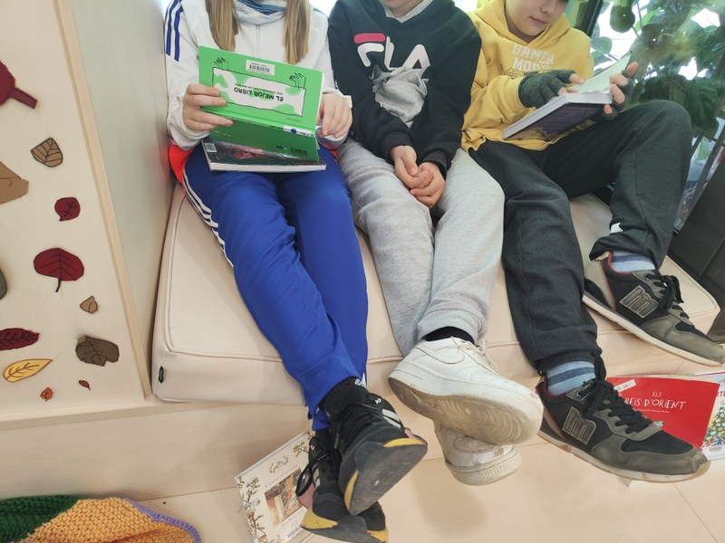 lectura sala infantil