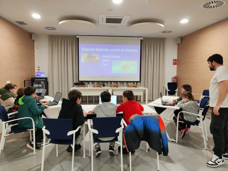 Ficció en joc Sala d'actes
