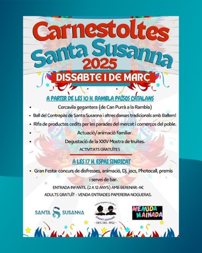 Programa del carnestoltes 2025