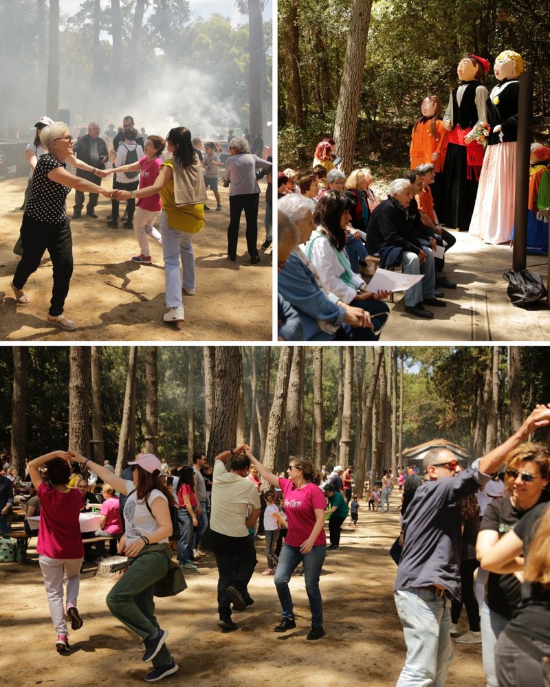 Activitats de Sant Isidre a la plaça de Llillota