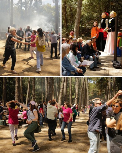 Activitats de Sant Isidre a la plaça de Llillota