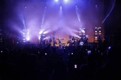 Actuació de Malú durant el Festival