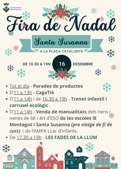 Cartell de la Fira de Nadal 2023-2024