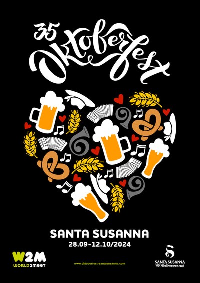 Cartell de la 1a edició de la Oktoberfest