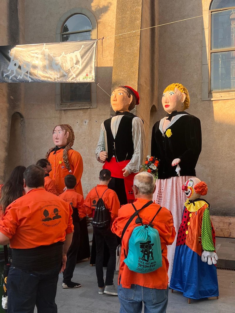 Sortida dels Gegants de Santa Susanna