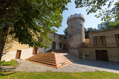 Vista de la Masia de Can Ratés