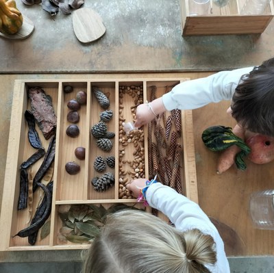 Activitats de manipulació a la llar d'infants