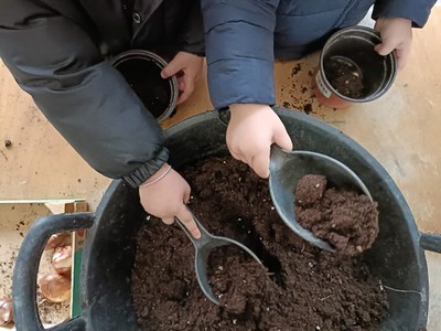 Activitats de manipulació a la llar d'infants