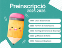 Preinscripció 2025-2026