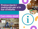 Vull preinscriure el meu fill/a a la llar d'infants municipal