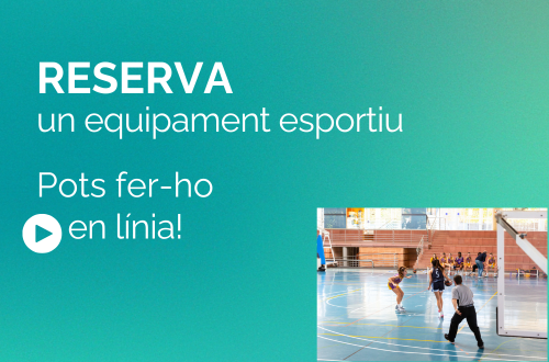 Reserva un equipament esportiu