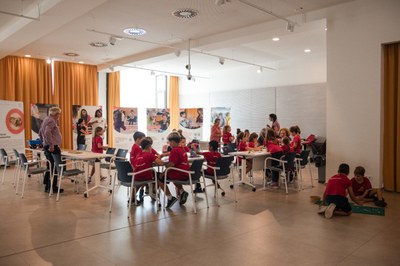 Activitats intergeneracionals amb les escoles 