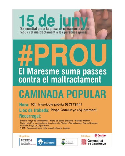 caminada contra el maltractament