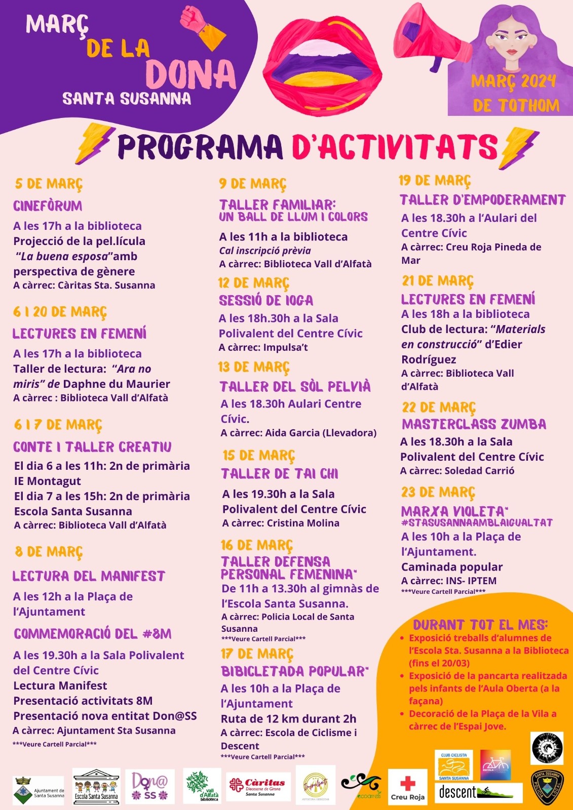 Programa del mes de la Dona 