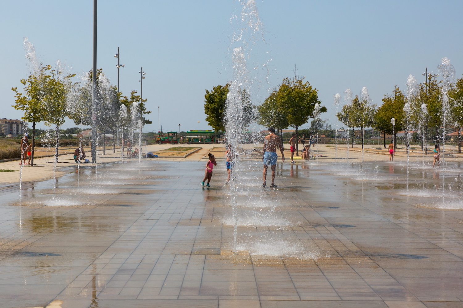 Les fonts, una atracció infantil