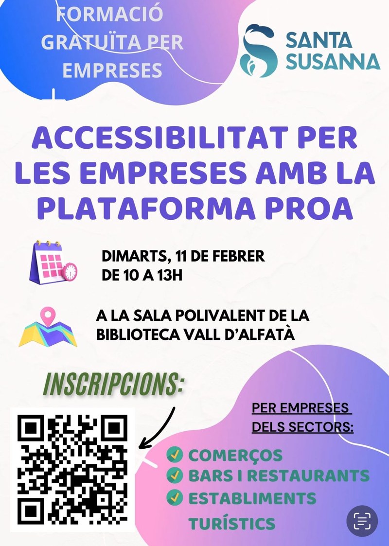 Sessió de formació en accessibilitat per a empreses amb la plataforma Proa