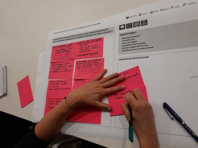 Propostes recollides durant els tallers participatius