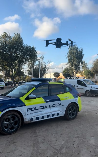Ús del dron policial per a activitats de vigilància