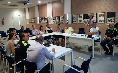 Reunió d'un Consell Municipal de seguretat